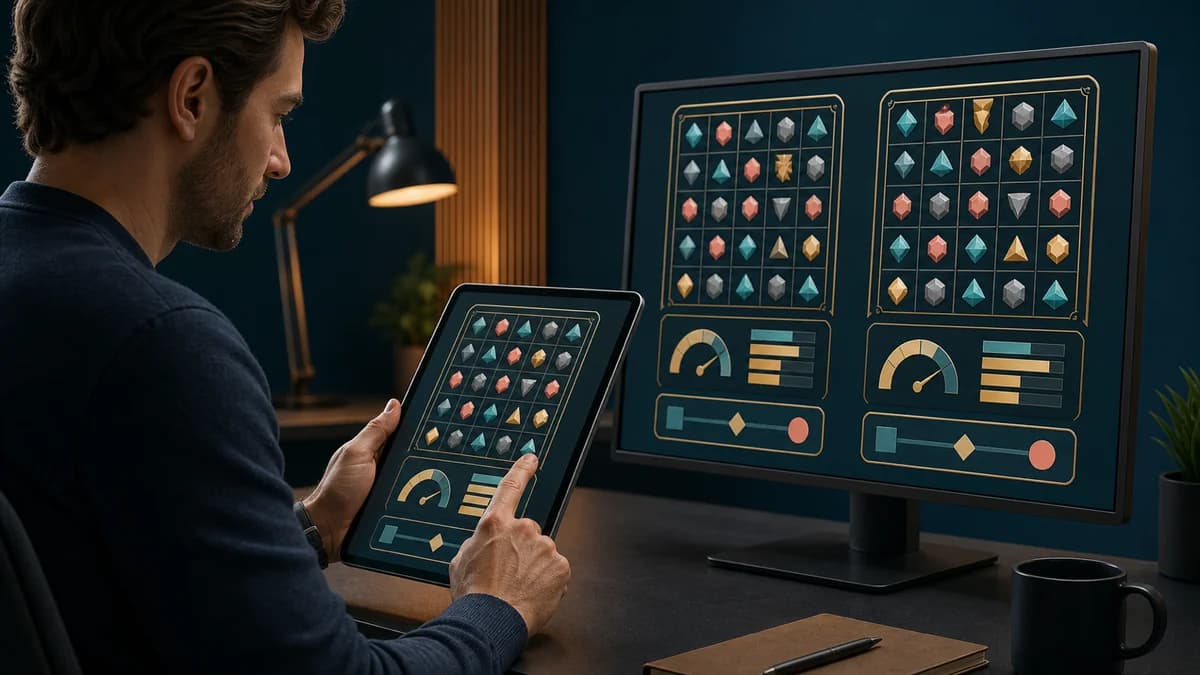 Pelaaja vertaa Push Gaming -kolikkopelin kahta RTP-versiota volatiliteettia ja maksullisen ominaisuuden hintaa mobiilissa.