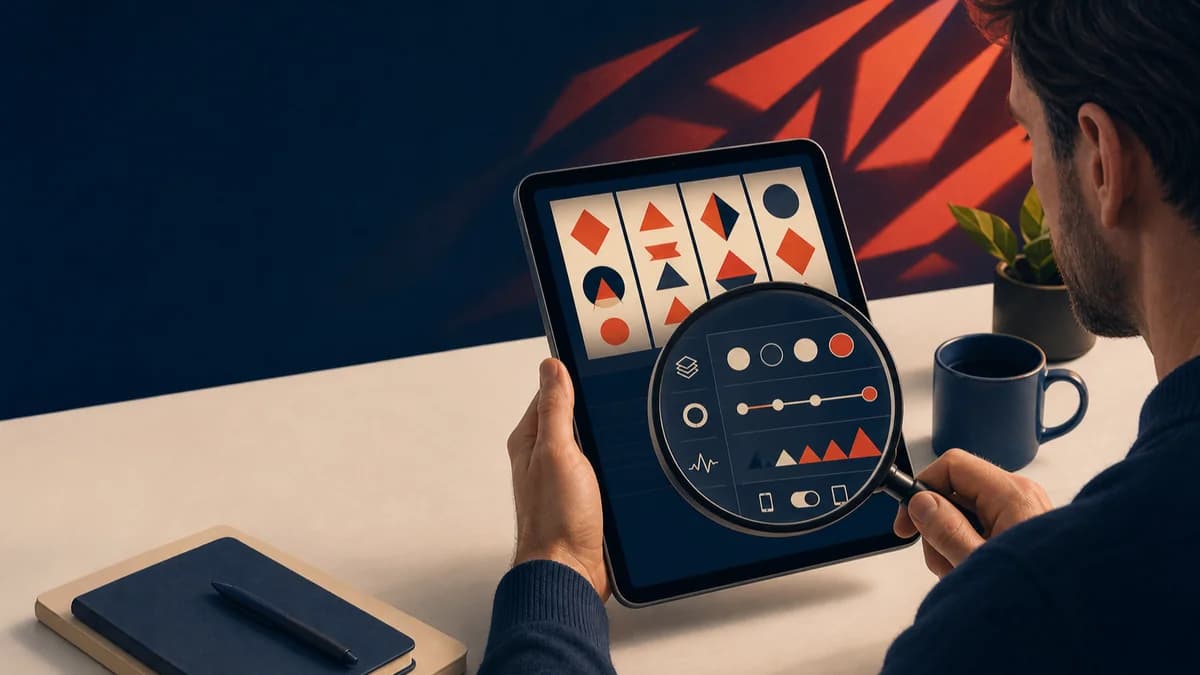 Pelaaja tarkistaa Red Tiger -kolikkopelin valmistajan RTP-version volatiliteetin ja jackpot-tiedot ennen panosta.